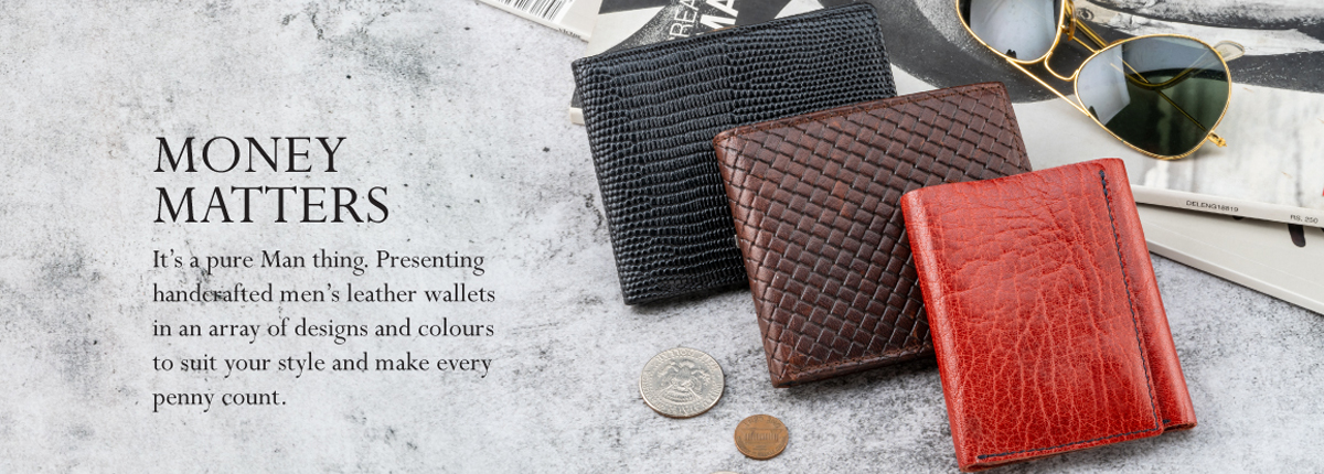 Men's leather wallet manufacturer