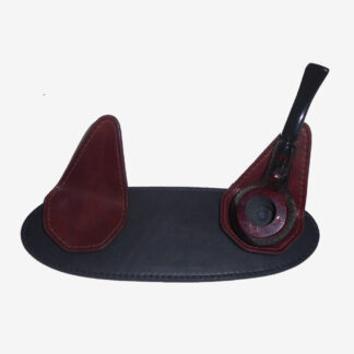 X 1031 - LEATHER PIPE STAND X 1031 - LEATHER PIPE STAND
