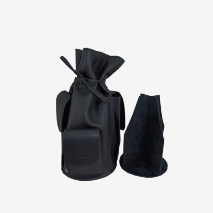 X 7797 - LEATHER PIPE STAND