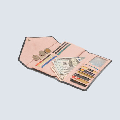 X 6064-LADIES FLAP OVER WALLET