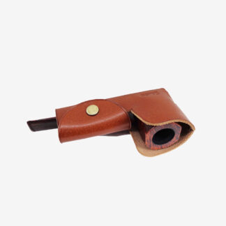 X 7789 - LEATHER PIPE STAND X 7789 - LEATHER PIPE STAND