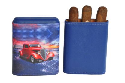 CO 156 - CEDAR LINED CIGAR CASE CO 156 - CEDAR LINED CIGAR CASE