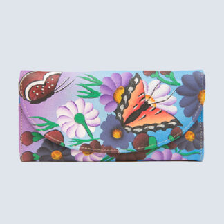 LADIES HAND PAINTED WALLET