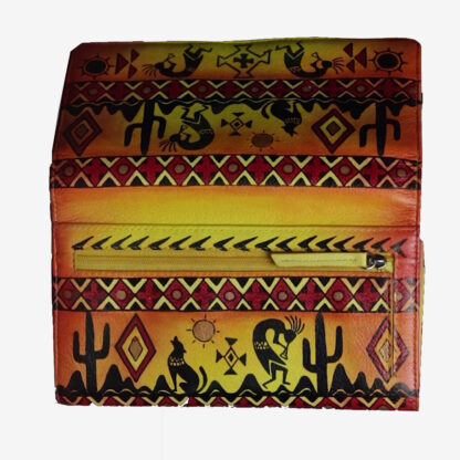 X 7879-LADIES FLAP OVER WALLET