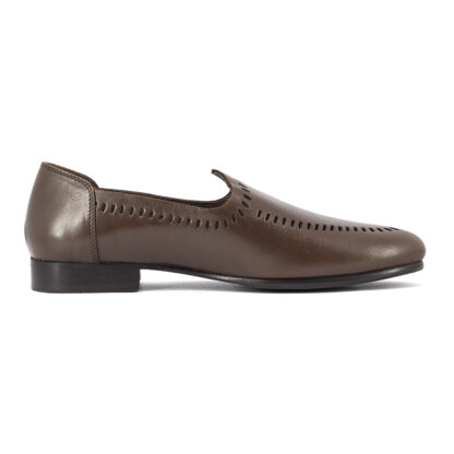 LA- 25024 - Leather Slip On Shoe