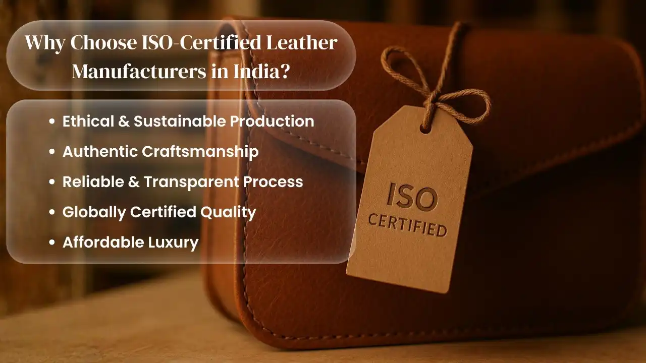 Why Choose an ISO Approved Leather Accessories Manufacturer in India Over Others